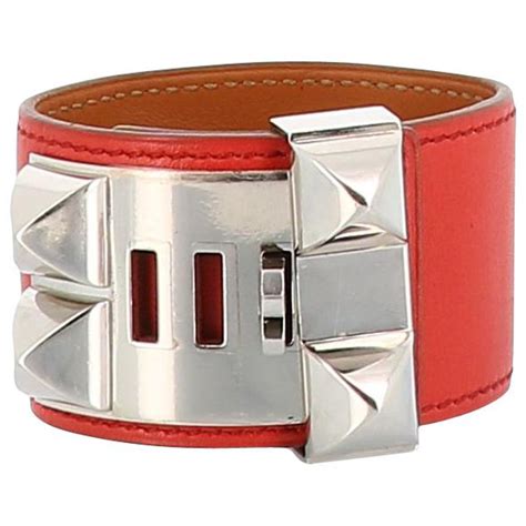 hermès armband herren orange|hermes leather so brown bracelet.